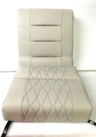 SWIFT Kontiki 874 2022 Brisa Faux leather seat back and base.