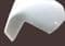 SWIFT Mondial  Motorhome bumper end cap white R/H