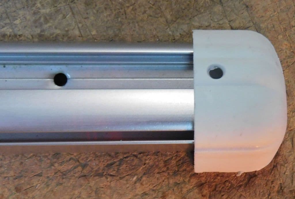 Swift Motorhome camper aluminium rail 3m Anodised Awning rail