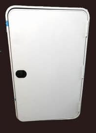 Swift motorhome garage locker / access door