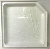 Swift motorhomes ABS 800 x 800 shower tray