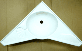 SWIFT Triangle  Cabinet sink