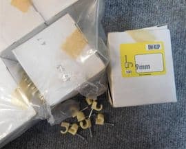 UNI-KLIP pack of 1000 cable clips 9mm