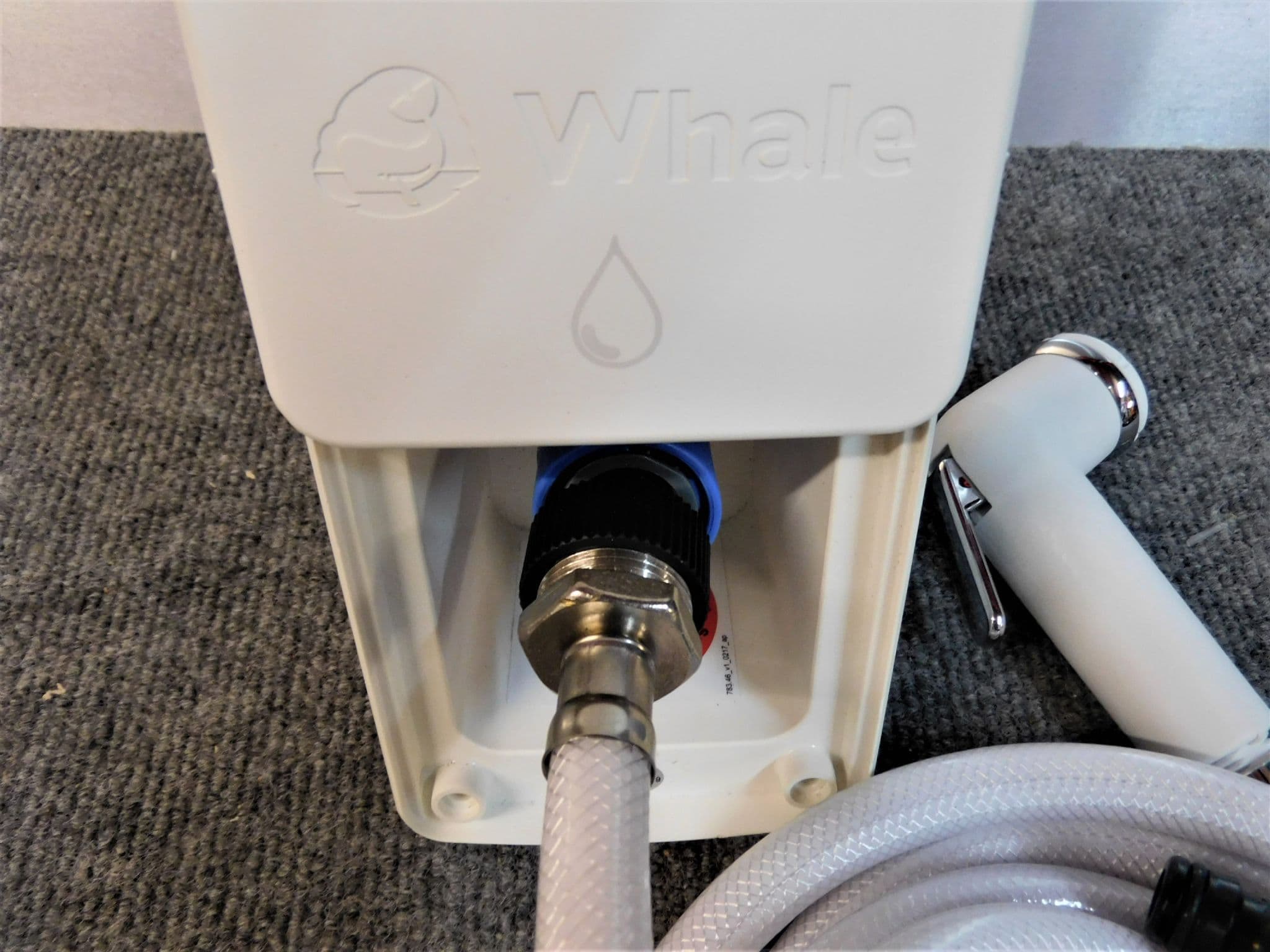 Whale shower outlet motorhome campervan horsebox