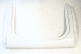 White gas locker door skirt/frame