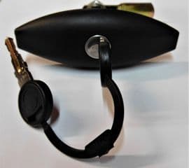 ZADI Black oval locker door lock Autocruise swift etc