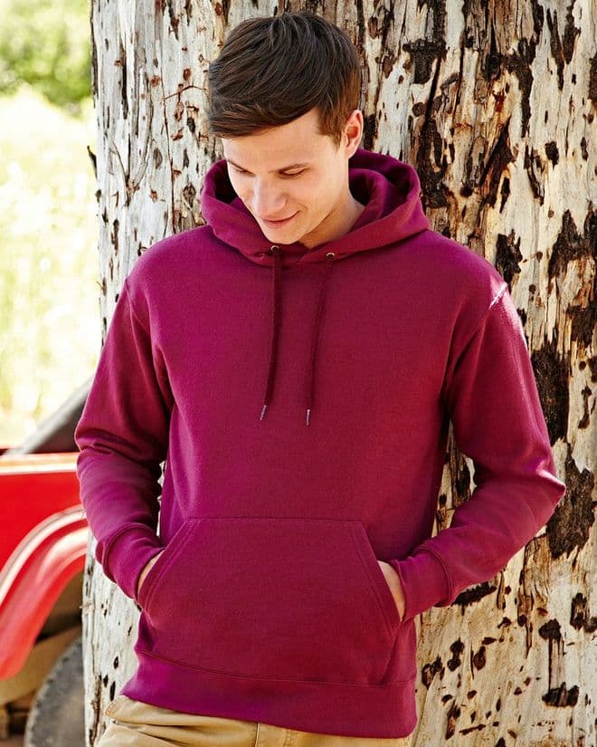 62208 FRUIT OF THE LOOM CLASSIC HOODED SWEATSHIRT