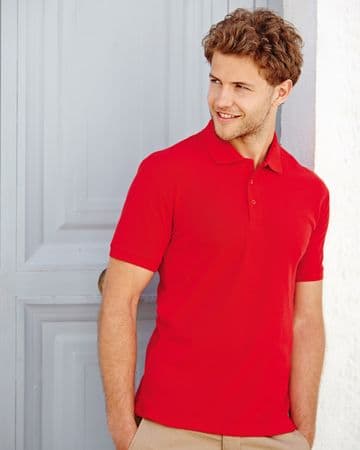 63204 FRUIT OF LOOM 65/35 HEAVYWEIGHT PIQUE POLOSHIRT
