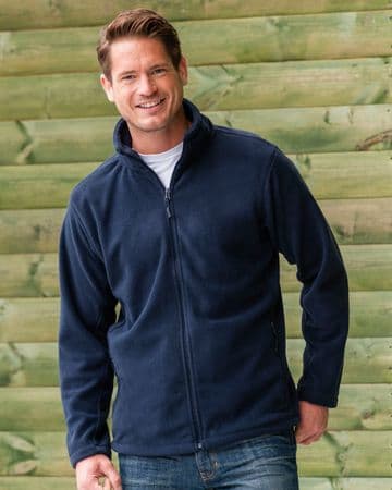 8700M Russell Men's Full Zip Outdoor Fleece