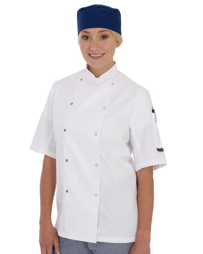 DD08S Dennys Short Sleeve Chef's Jacket