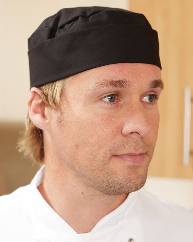 DG07C Dennys Black Skull Cap