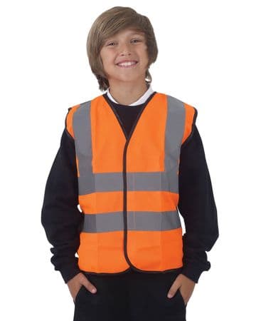 HVW100CH Yoko Hi-Vis Children's Waistcoat