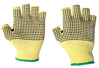 KFLGMWD KEVLAR FINGERLESS DOTTED GLOVE(Qty 10)