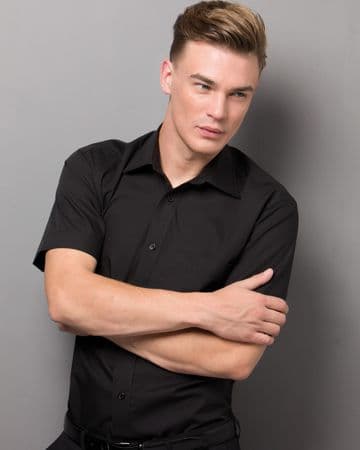 KK102 Kustom Kit Men's Short Sleeve Business Shirt