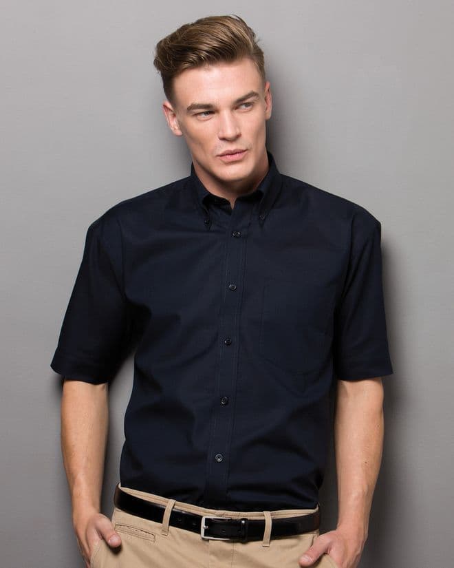KK350 Kustom Kit Men's Workwear Short Sleeve Oxford Shirt
