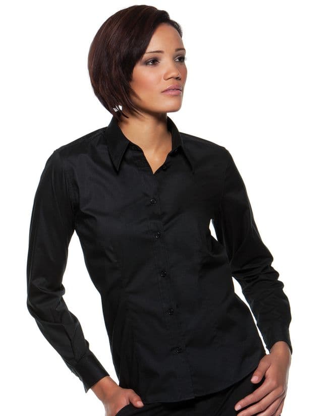 KK738 Bargear Ladies' Long Sleeved Bar Shirt
