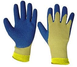 KLG KEVLAR LATEX GLOVES