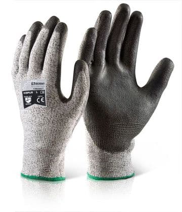 KSPU5 PU COATED CUT RESISTANT GLOVES (Pack Qty 10)
