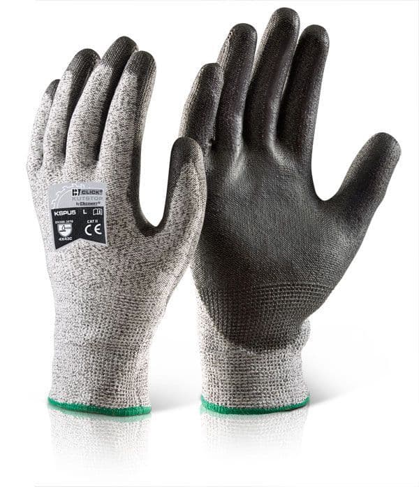 KSPU5 PU COATED CUT RESISTANT GLOVES (Pack Qty 10)
