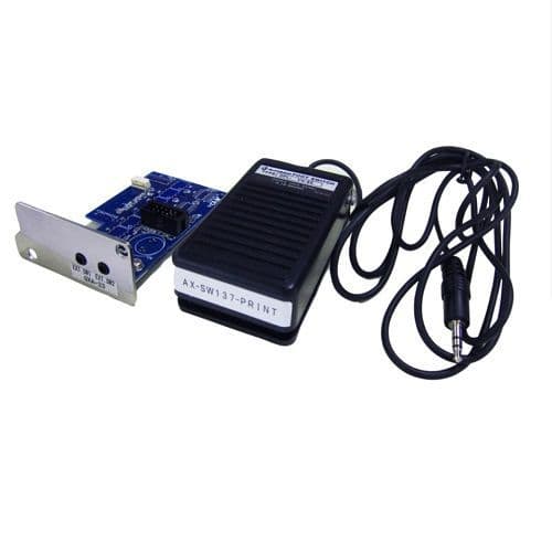 A&D External Key Input Interface with the AX-SW137-PRINT Foot Switch