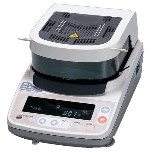 A&D Weighing | MX 50 Moisture Analyser | Oneweigh.co.uk