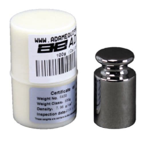 Adam Equipment | F1 100g Calibration Weight | Oneweigh.co.uk