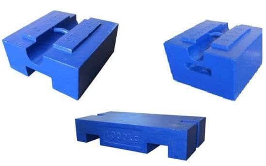 Cast Iron Block Calibration Weights | Oneweigh.co.uk