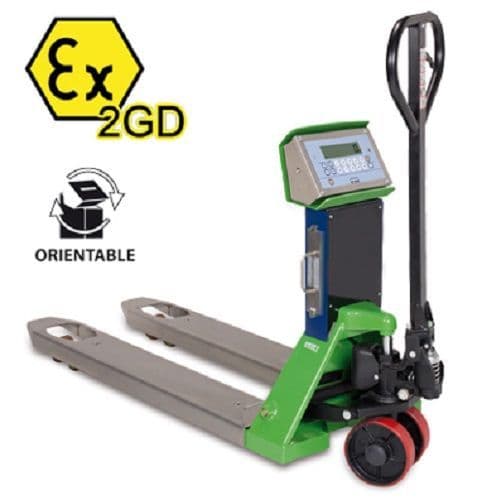 Dini Argeo TPWEX2GD Trade Approved Pallet Truck Scale