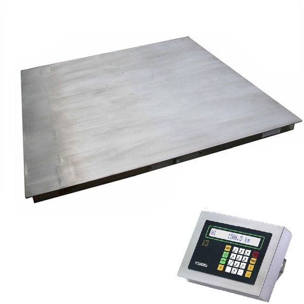 Oneweigh | FWS / IT3000 Stainless Steel ATEX Zone 1/21 Platform Scale | Oneweigh.co.uk