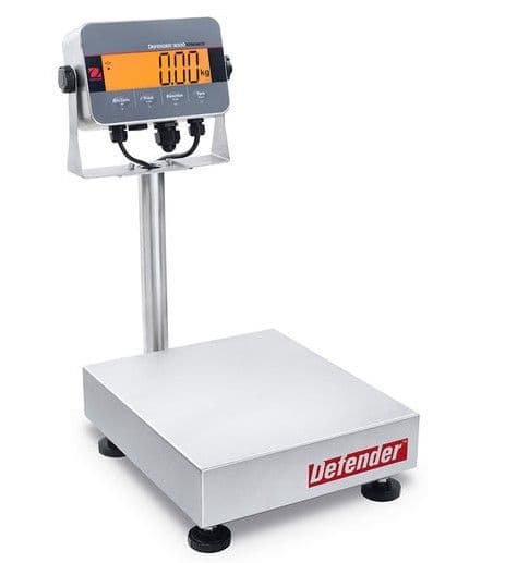 Ohaus | Defender 3000 Stainless Steel Floor Scales | Oneweigh.co.uk