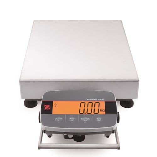 Ohaus Defender 3000 Trade Approved Front Mount Floor Scales