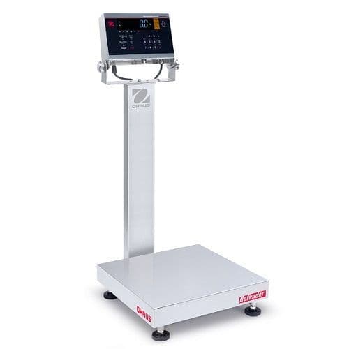 Ohaus Defender 6000 Stainless Steel Washdown Bench & Floor Scale