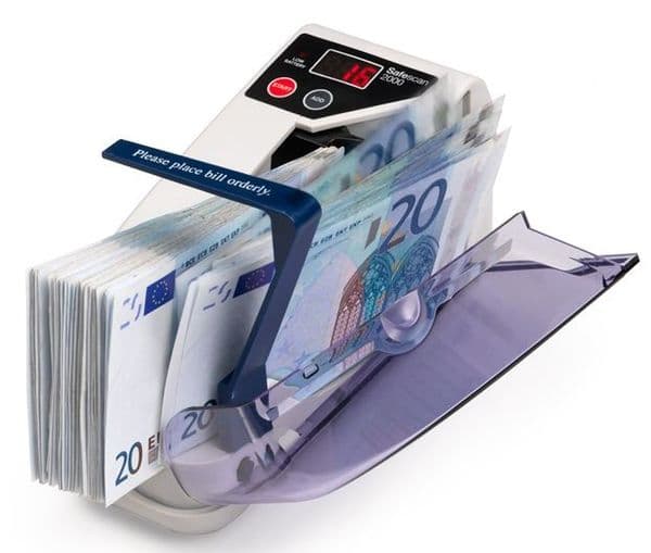 Safescan 2000 Portable Banknote Counter
