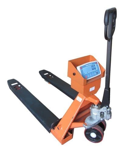TA-2000W Wide Fork Pallet Truck Scale