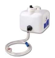2.5 Gallon (9.5 ltr.) Tank for BFS. With flow indicator & Blue Connector