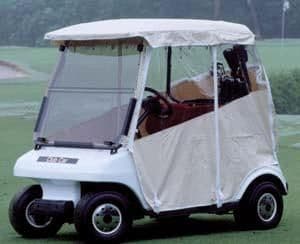 Club Car, DS 199399, Enclosure, three sided, Ivory