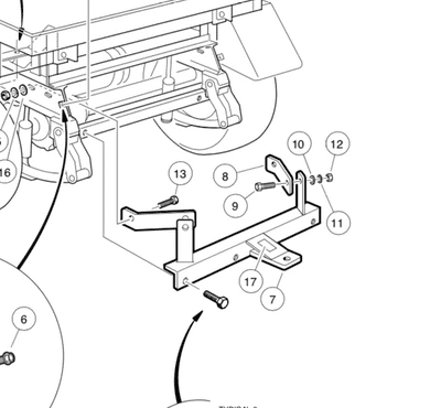 Trailer Hitch Kit, CA (OEM)