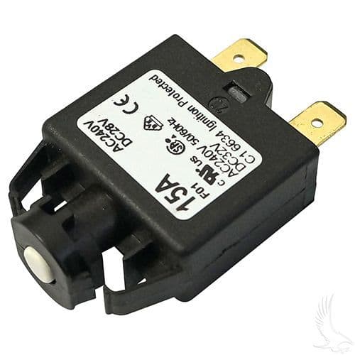 AC Circuit Breaker Club Car PowerDrive 3 Charger