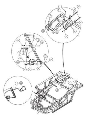 Club Car, Actuator Assembly, electric (OEM)