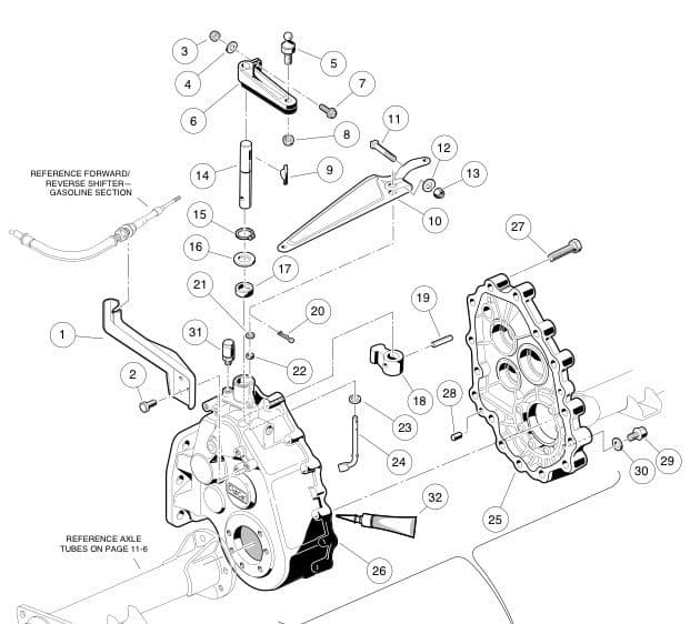 Club Car Governor Leaver Arm