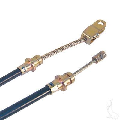 E-Z-GO, Drivers side brake cable. 1/2 of #4297. 37-1/2 long