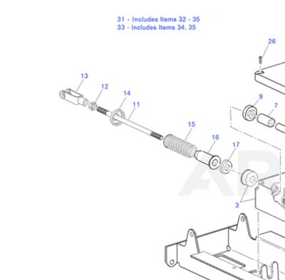 EZGO, Accelerator Rod  TXT
