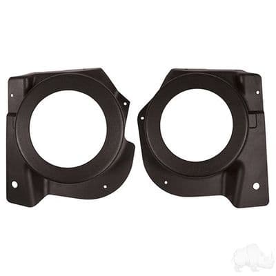 EZGO, Speaker Pod, SET OF 2, Black ABS, RXV 08+