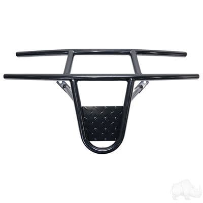 RHOX Brush Guard, Front, Black Powder Coat Steel, E-Z-GO RXV 2016+