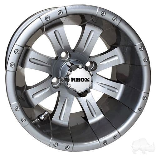 RHOX Vegas Gun Metal 12x7 ET-25