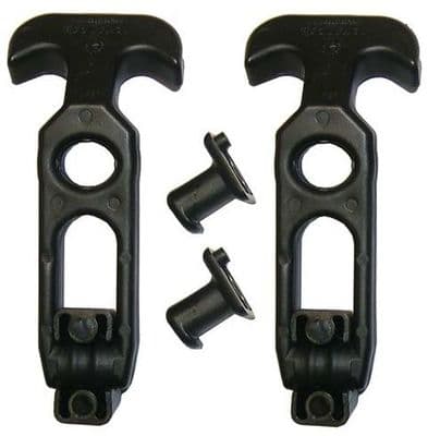 Universal, Cargo Box Black Rubber Latch Set