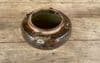 antique glazed ceramic pot