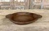 Antique Polished Wood Platter, Rajasthan