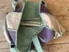 Aqua Kantha Tote Bag