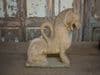 architectural sandstone lion from a temple parapet circa 1890